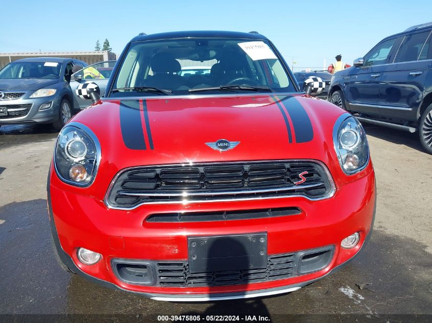 2015 Mini Countryman Cooper S VIN: WMWZC5C51FWP48617 Lot: 39475805