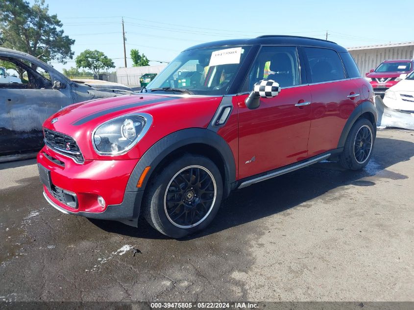 2015 Mini Countryman Cooper S VIN: WMWZC5C51FWP48617 Lot: 39475805