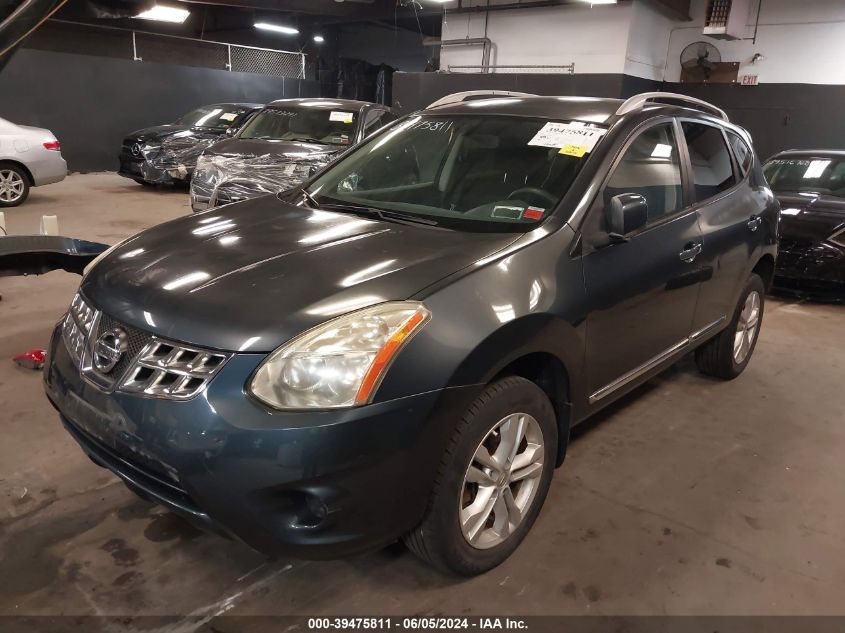 2013 Nissan Rogue Sv VIN: JN8AS5MV0DW121300 Lot: 39475811