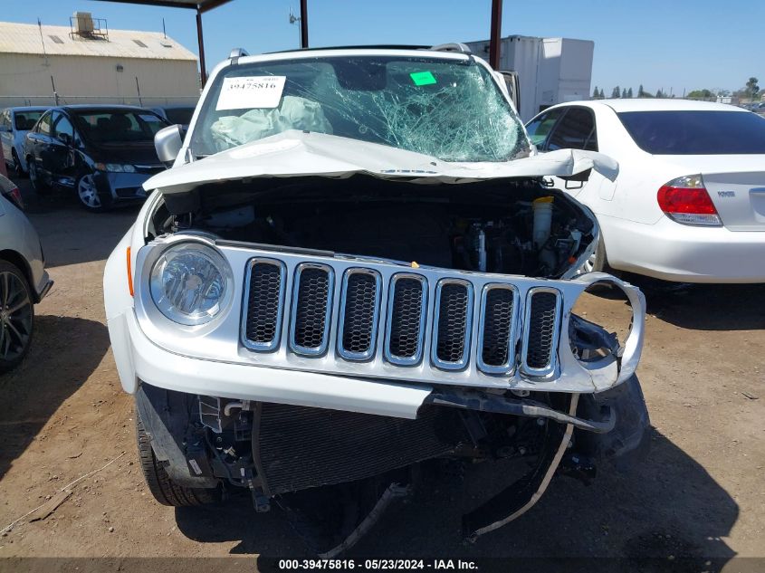 2015 Jeep Renegade Limited VIN: ZACCJBDT0FPB98656 Lot: 39475816