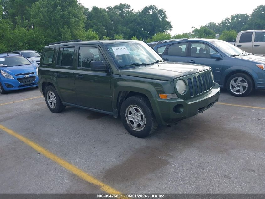 2009 Jeep Patriot Sport VIN: 1J4FF28B49D167004 Lot: 39475821