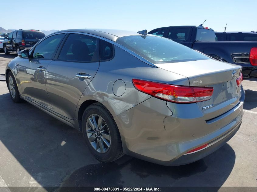 2016 Kia Optima Lx Turbo VIN: 5XXGT4L10GG010103 Lot: 39475831