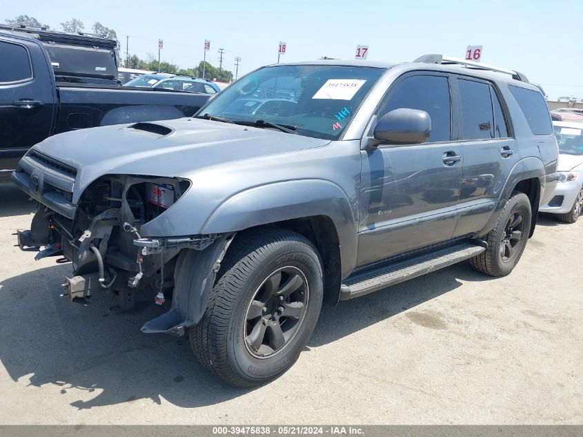 2004 Toyota 4Runner Sr5 Sport V8 VIN: JTEZT14R040015953 Lot: 39475838