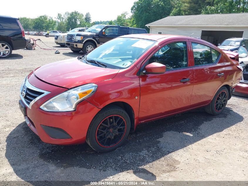 2016 Nissan Versa 1.6 S+ VIN: 3N1CN7AP7GL907072 Lot: 39475841