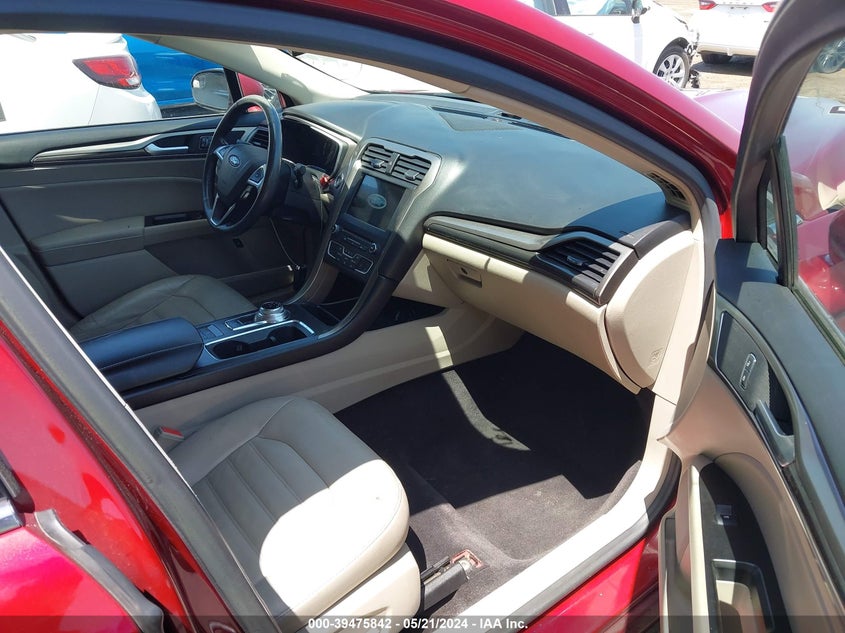 VIN 3FA6P0LU0HR277480 2017 FORD FUSION HYBRID SE