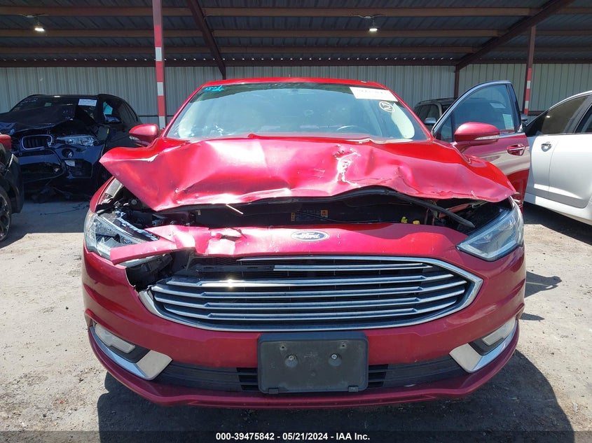 VIN 3FA6P0LU0HR277480 2017 FORD FUSION HYBRID SE