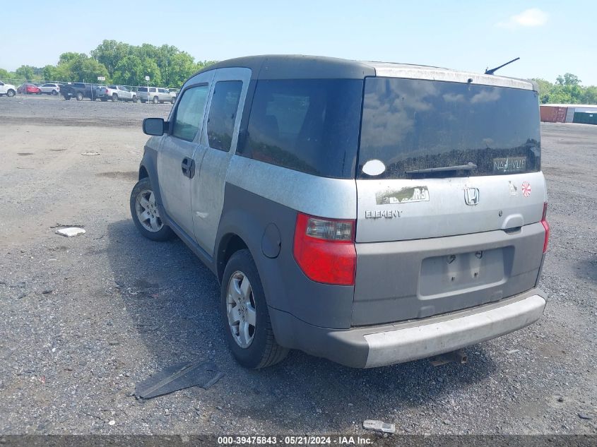 2003 Honda Element Ex VIN: 5J6YH28513L050913 Lot: 39475843