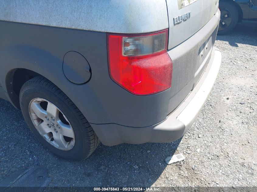 2003 Honda Element Ex VIN: 5J6YH28513L050913 Lot: 39475843