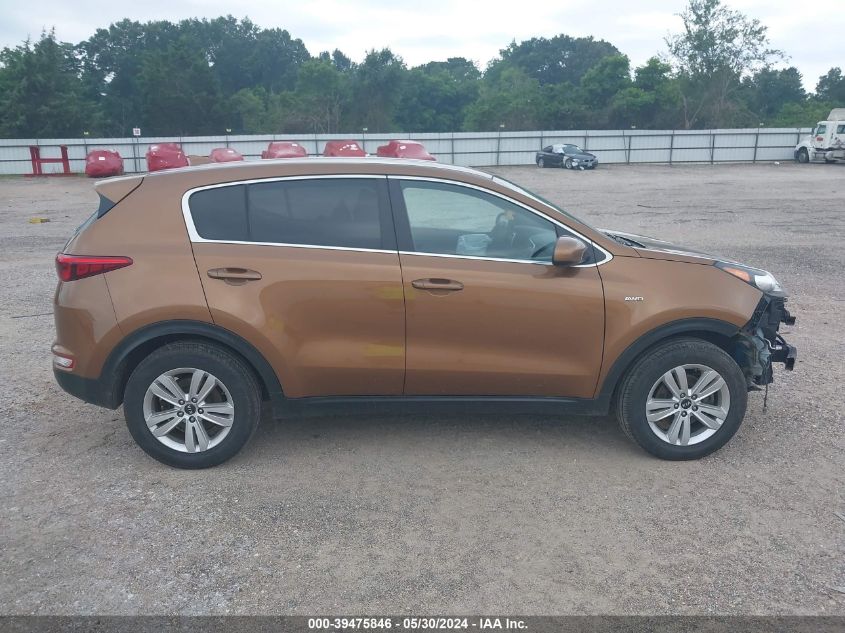 2019 Kia Sportage Lx VIN: KNDPMCAC9K7587077 Lot: 39475846