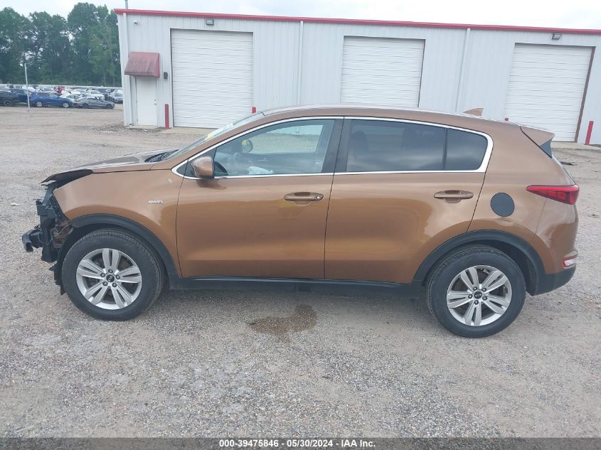 2019 Kia Sportage Lx VIN: KNDPMCAC9K7587077 Lot: 39475846