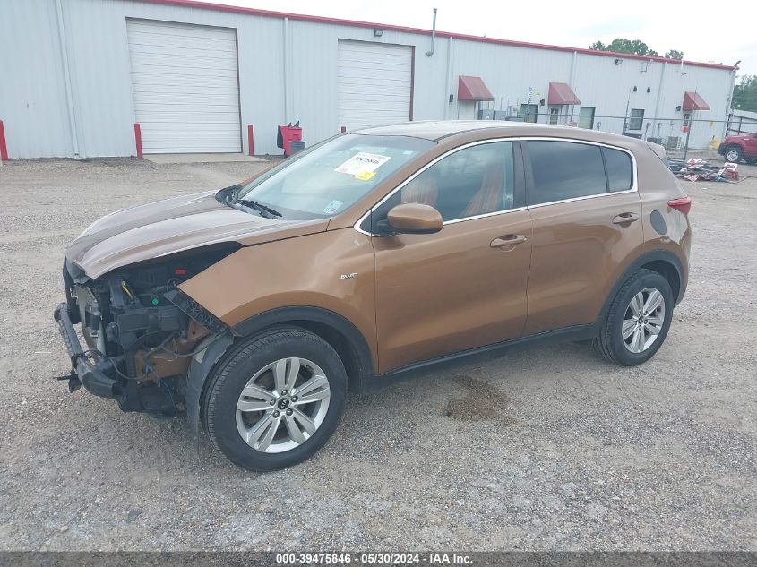 2019 Kia Sportage Lx VIN: KNDPMCAC9K7587077 Lot: 39475846