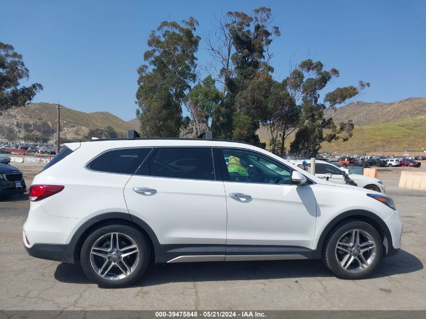 2018 Hyundai Santa Fe Se/Limited VIN: KM8SR4HF8JU268086 Lot: 39475848