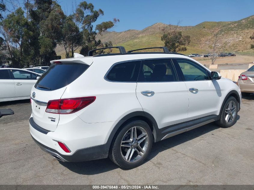 2018 Hyundai Santa Fe Se/Limited VIN: KM8SR4HF8JU268086 Lot: 39475848