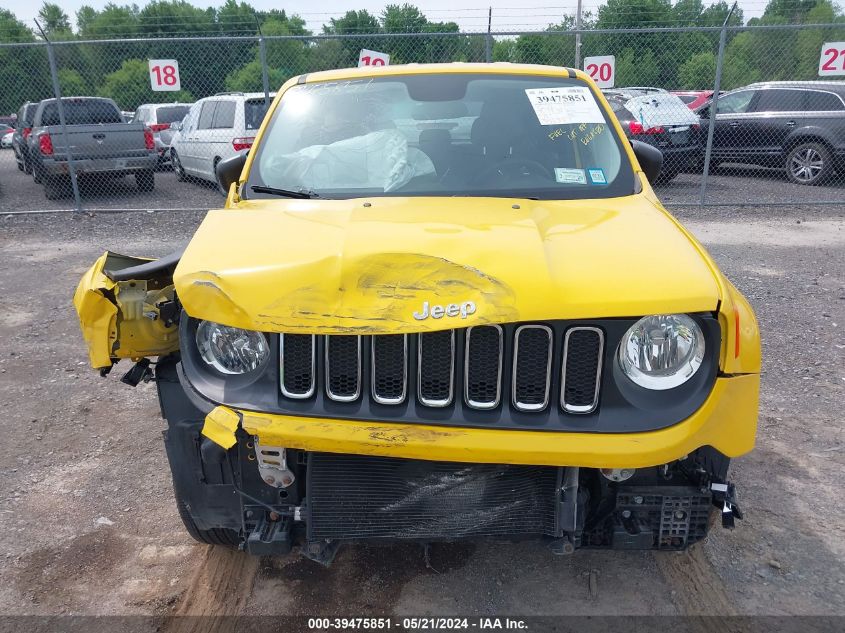 2017 Jeep Renegade Sport 4X4 VIN: ZACCJBAB0HPE67012 Lot: 39691076