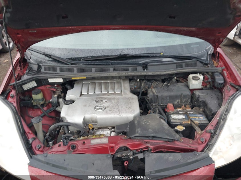 2010 Toyota Sienna Xle VIN: 5TDYK4CC9AS333807 Lot: 39475868