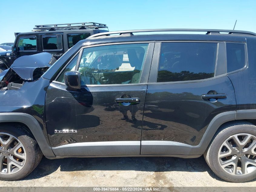 2018 Jeep Renegade Latitude Fwd VIN: ZACCJABBXJPJ05510 Lot: 39475884