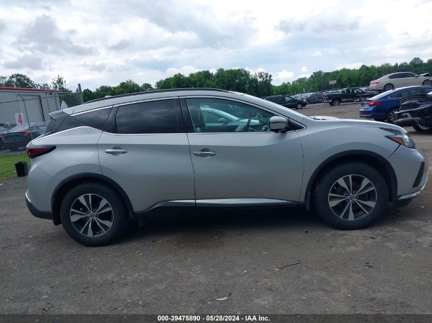 2020 Nissan Murano Sv Intelligent Awd VIN: 5N1AZ2BS2LN167838 Lot: 39475890