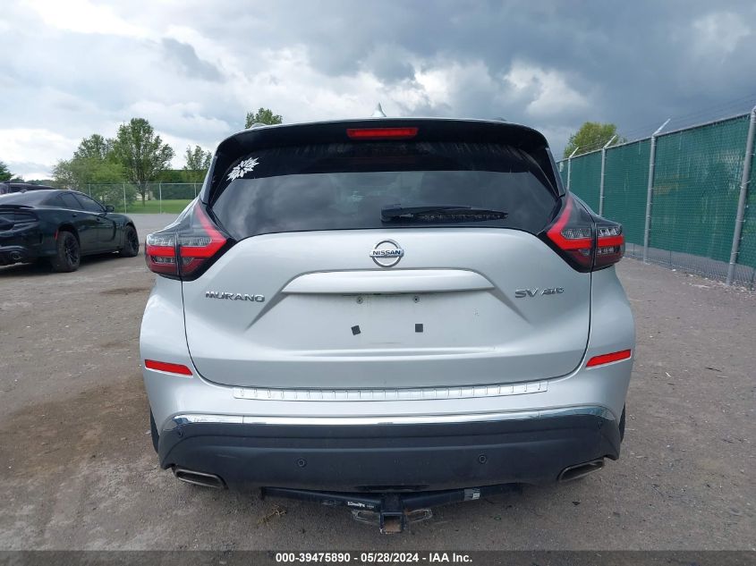 2020 Nissan Murano Sv Intelligent Awd VIN: 5N1AZ2BS2LN167838 Lot: 39475890