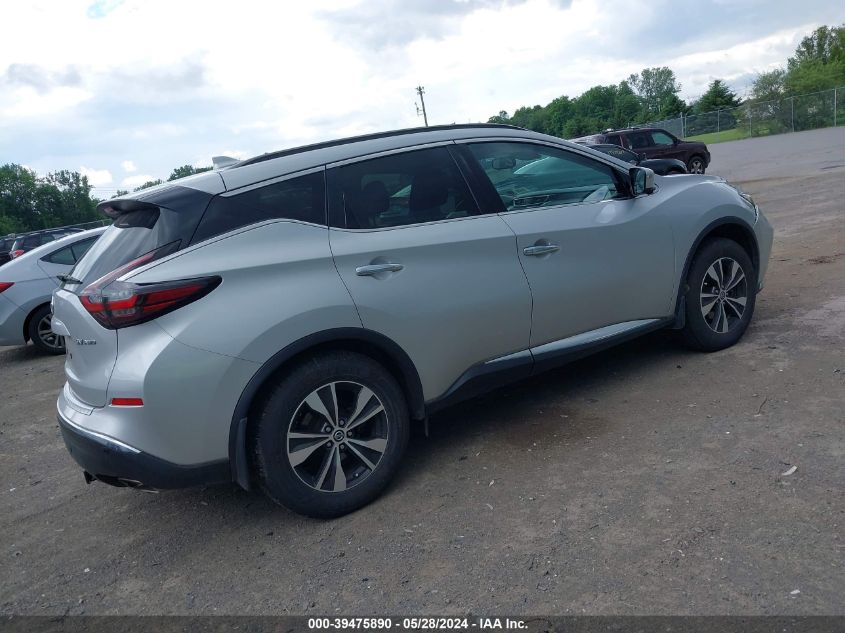 2020 Nissan Murano Sv Intelligent Awd VIN: 5N1AZ2BS2LN167838 Lot: 39475890