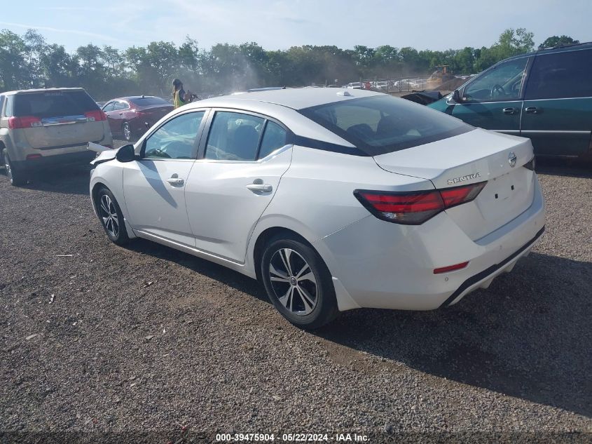 2020 Nissan Sentra Sv Xtronic Cvt VIN: 3N1AB8CV6LY227193 Lot: 39475904