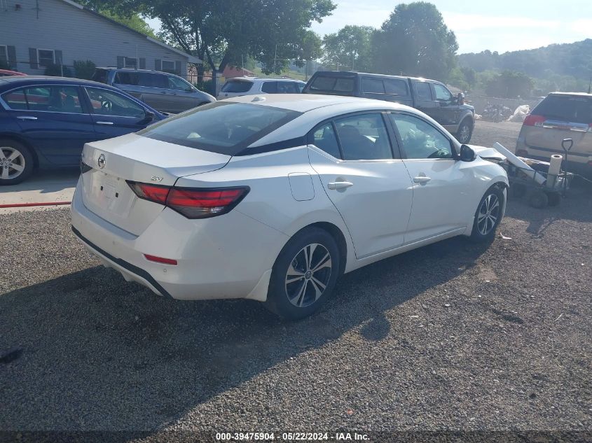 2020 Nissan Sentra Sv Xtronic Cvt VIN: 3N1AB8CV6LY227193 Lot: 39475904