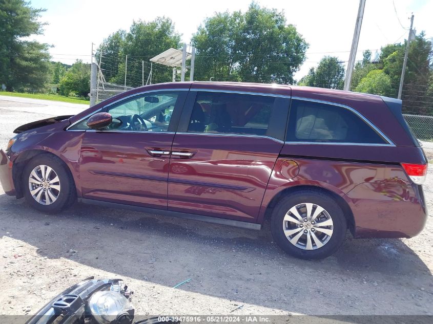 2015 Honda Odyssey Ex-L VIN: 5FNRL5H64FB063830 Lot: 39475916