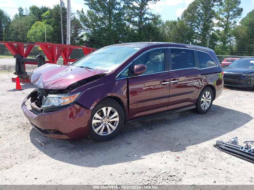 2015 Honda Odyssey Ex-L VIN: 5FNRL5H64FB063830 Lot: 39475916