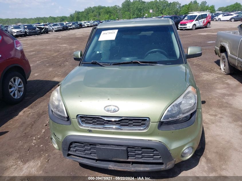 2012 Kia Soul + VIN: KNDJT2A65C7381950 Lot: 39475921