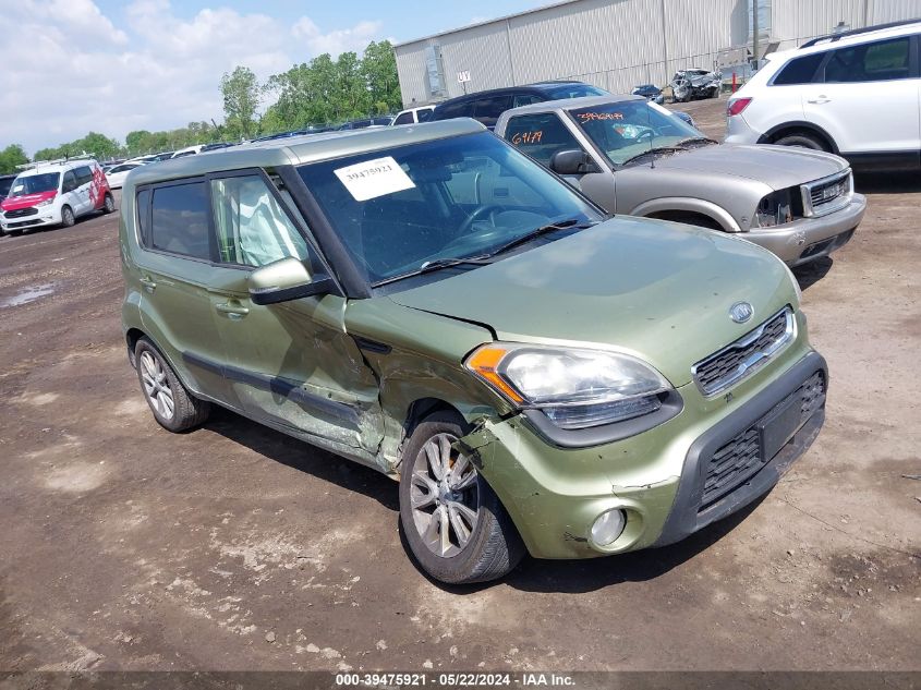 2012 Kia Soul + VIN: KNDJT2A65C7381950 Lot: 39475921