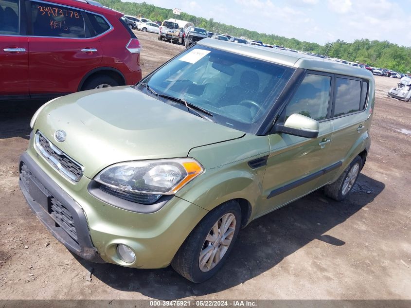 2012 Kia Soul + VIN: KNDJT2A65C7381950 Lot: 39475921