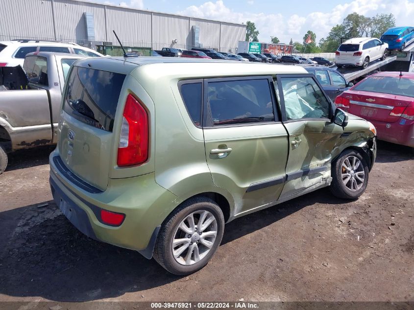 2012 Kia Soul + VIN: KNDJT2A65C7381950 Lot: 39475921