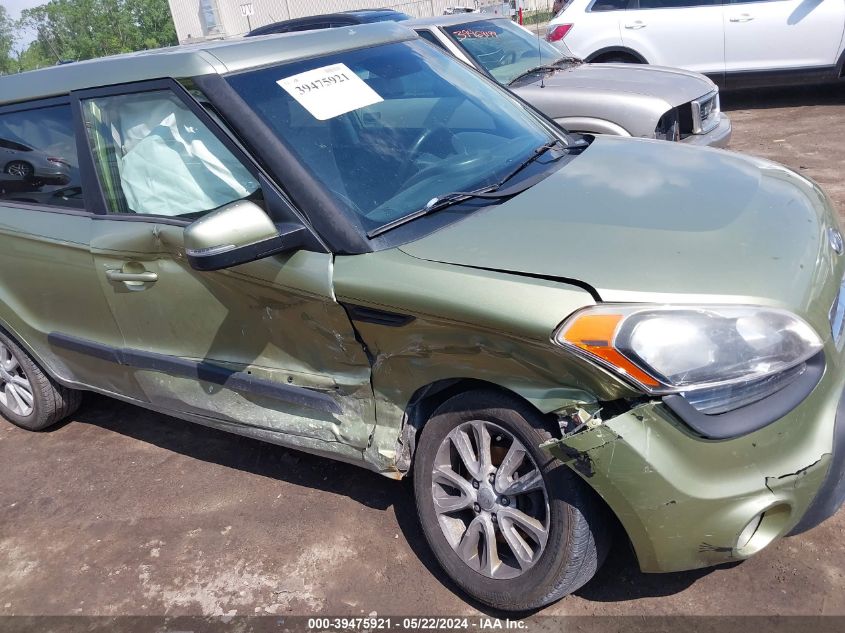 2012 Kia Soul + VIN: KNDJT2A65C7381950 Lot: 39475921