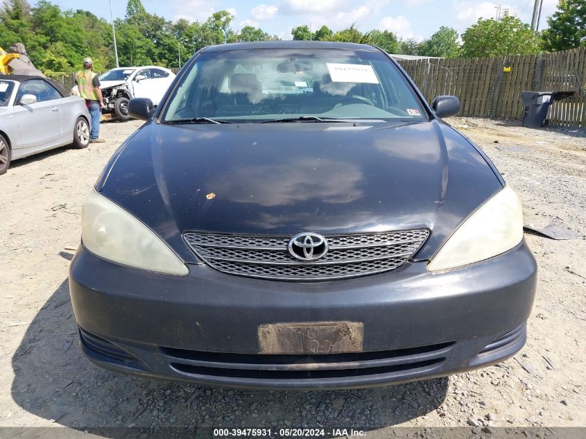 2004 Toyota Camry Le VIN: 4T1BE32K14U363718 Lot: 39475931