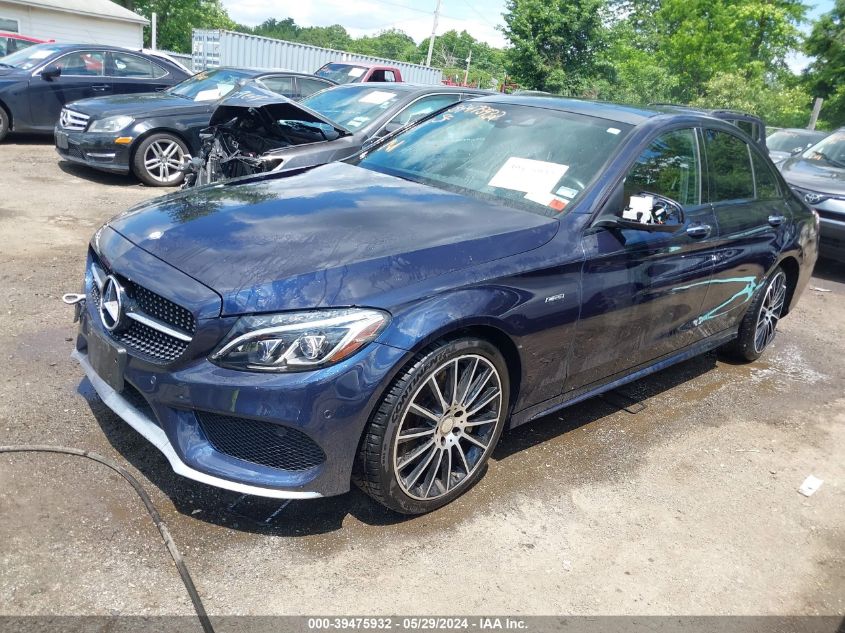 2016 Mercedes-Benz C 450 Amg 4Matic VIN: 55SWF6EB1GU130191 Lot: 39475932