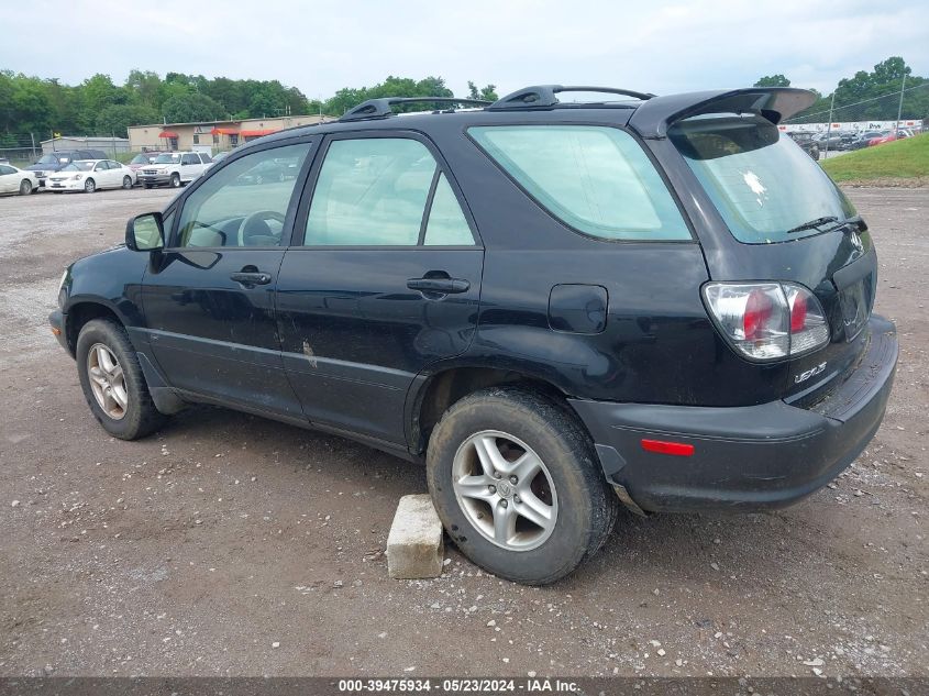 2003 Lexus Rx 300 VIN: JTJHF10U430304539 Lot: 39475934