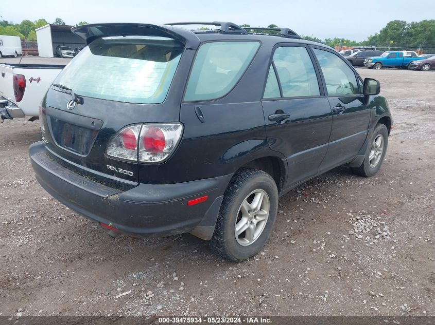 2003 Lexus Rx 300 VIN: JTJHF10U430304539 Lot: 39475934