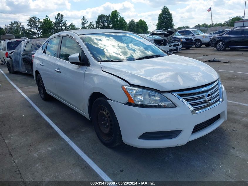 2015 Nissan Sentra Fe+ S/S/Sl/Sr/Sv VIN: 3N1AB7AP7FL663745 Lot: 39475938