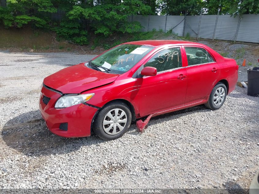 2009 Toyota Corolla Le VIN: 2T1BU40E29C103844 Lot: 39475949