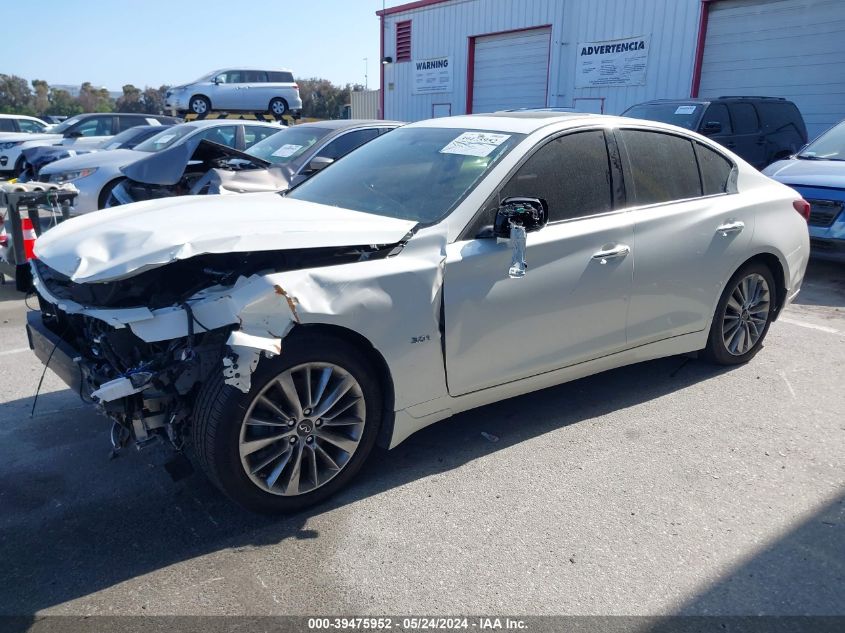 2020 Infiniti Q50 Luxe VIN: JN1EV7AP6LM204586 Lot: 39475952