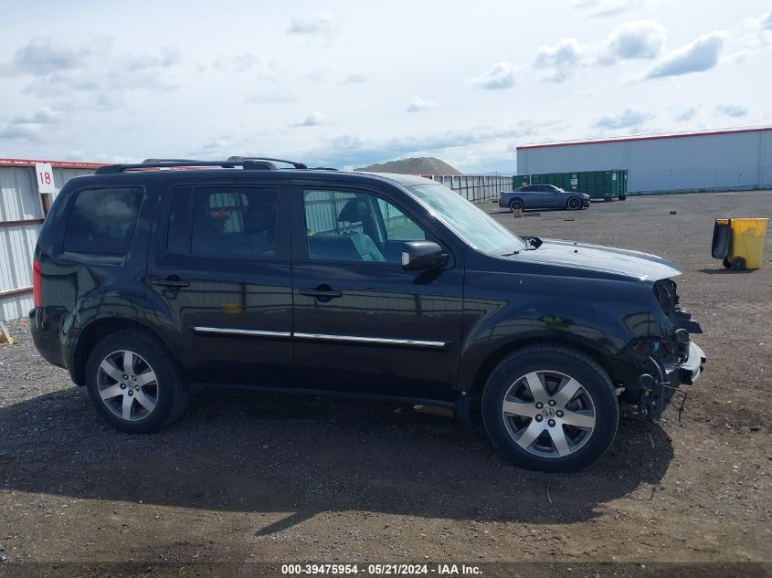 2014 Honda Pilot Touring VIN: 5FNYF4H95EB002878 Lot: 39475954