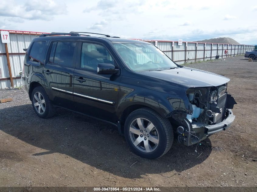 2014 Honda Pilot Touring VIN: 5FNYF4H95EB002878 Lot: 39475954