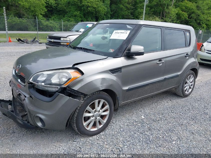 2012 Kia Soul + VIN: KNDJT2A63C7414248 Lot: 39475973