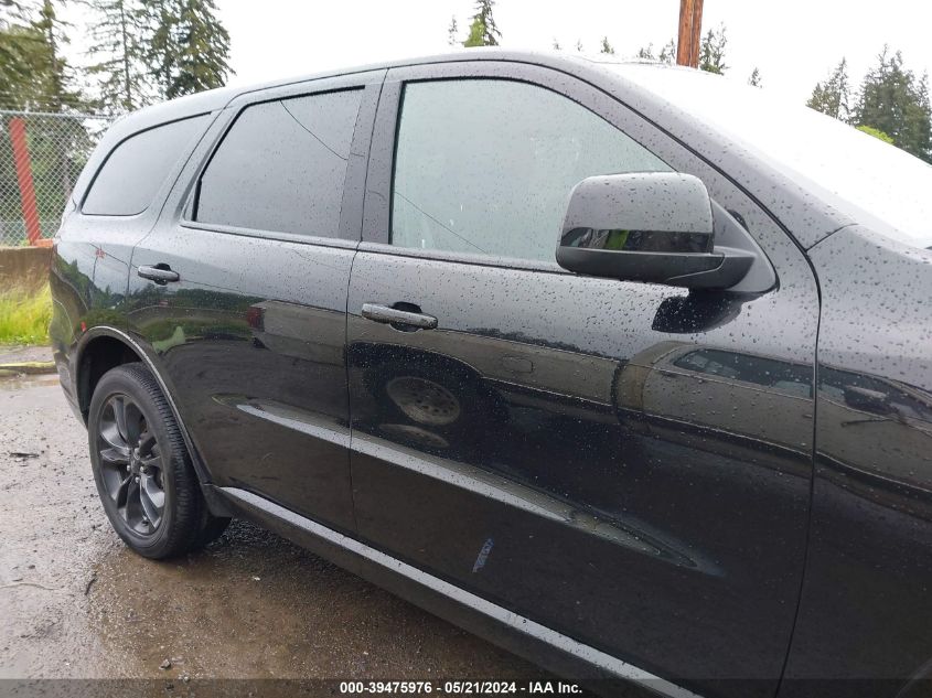 2022 Dodge Durango Sxt Awd VIN: 1C4RDJAG9NC161451 Lot: 39475976