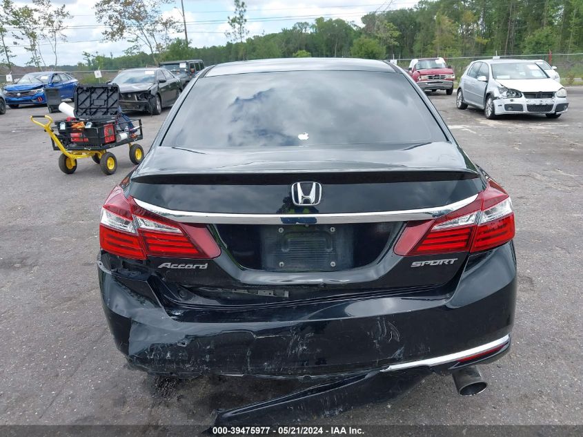 2017 Honda Accord Sport VIN: 1HGCR2F5XHA263878 Lot: 39475977