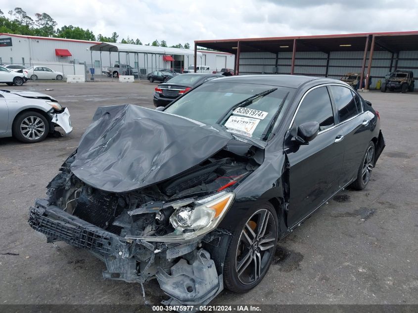 2017 Honda Accord Sport VIN: 1HGCR2F5XHA263878 Lot: 39475977