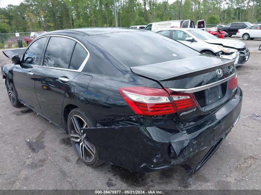 2017 Honda Accord Sport VIN: 1HGCR2F5XHA263878 Lot: 39475977