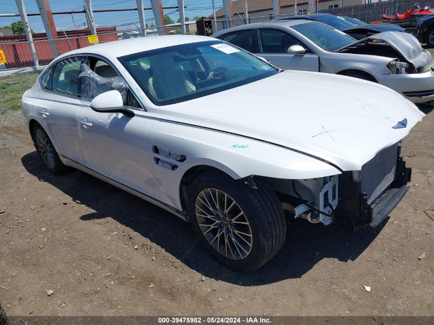 2021 Genesis G80 2.5T Awd VIN: KMTGB4SC2MU046744 Lot: 39475982