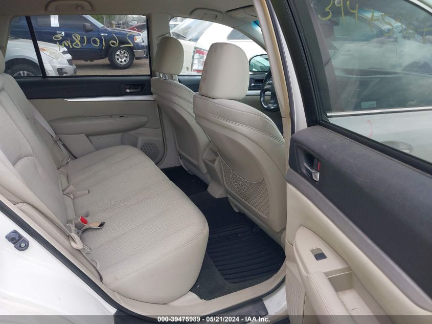 2012 Subaru Outback 2.5I Premium VIN: 4S4BRCCC7C3237282 Lot: 39475989