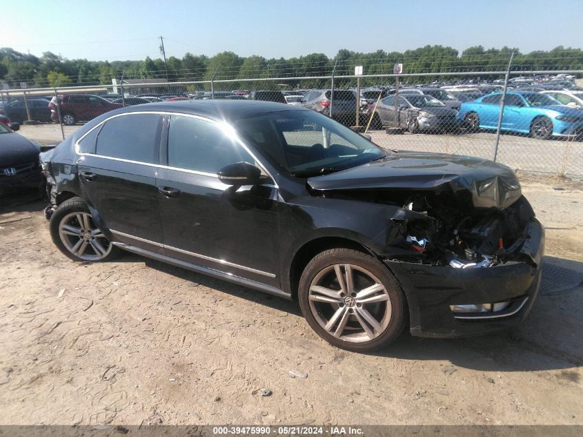 2012 Volkswagen Passat 2.0L Tdi Sel Premium VIN: 1VWCN7A31CC097693 Lot: 39475990