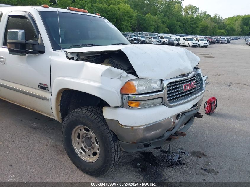 2002 GMC Sierra 2500Hd Sle VIN: 1GTHK23182F107374 Lot: 39475994